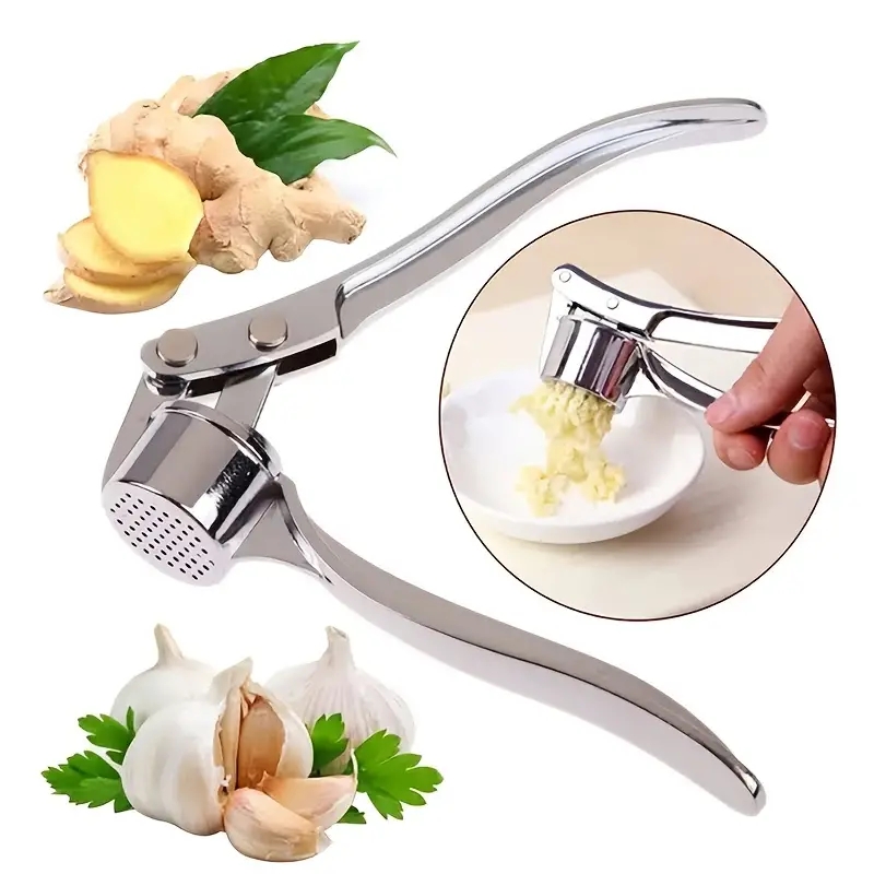 Manual Garlic Press - 1pc Alloy Manual Garlic Press, Garlic