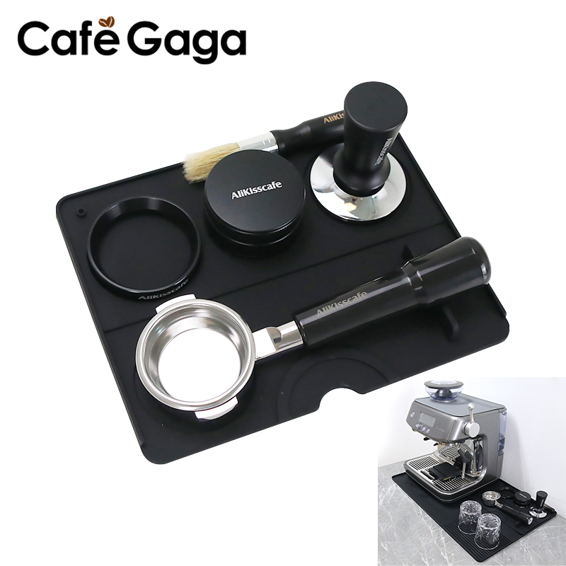 Kitchen Gadgets Ninja - Coffee Tamper Mat Espresso Portafilter Station
