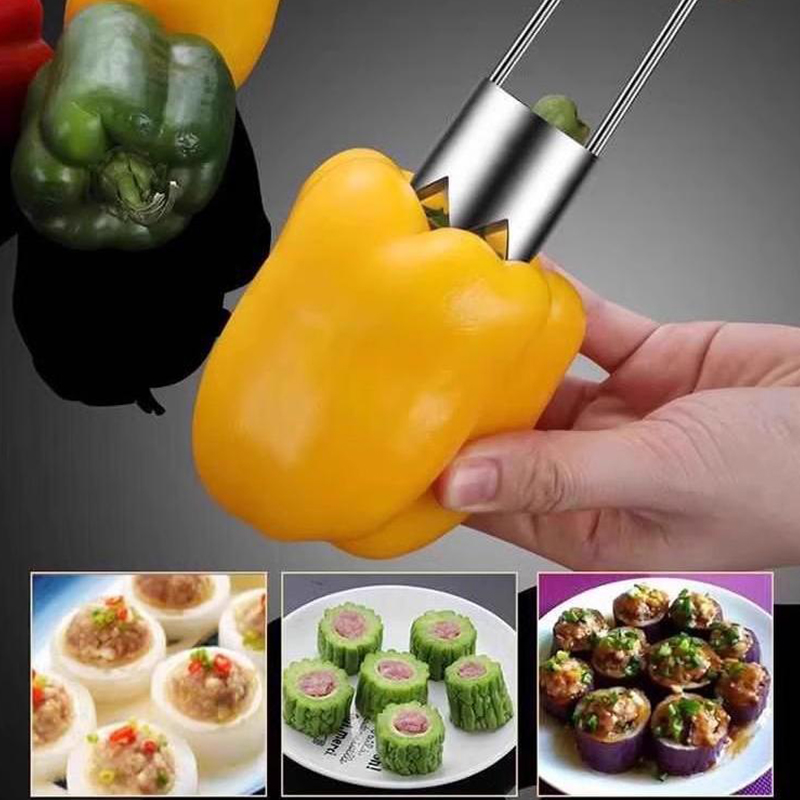 Stainless Steel Fruit Core Rem - Kitchen Gadgets Tools review and price