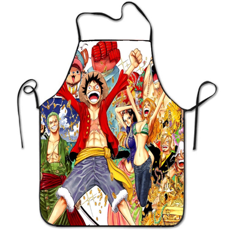 One Pieces Luffy Apron Printed - Kitchen Gadgets Aliexpress review and price
