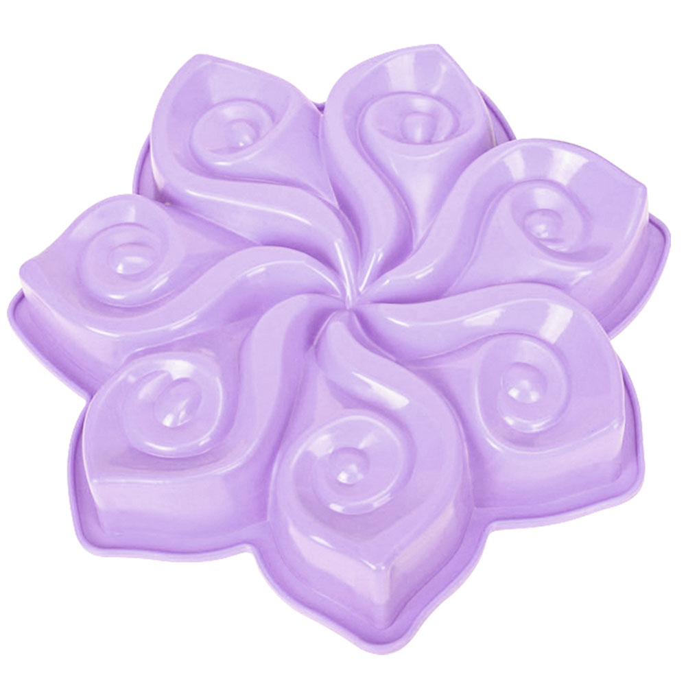 Large Flower Silicone Cake Mol - Kitchen Gadgets Ninja review and price