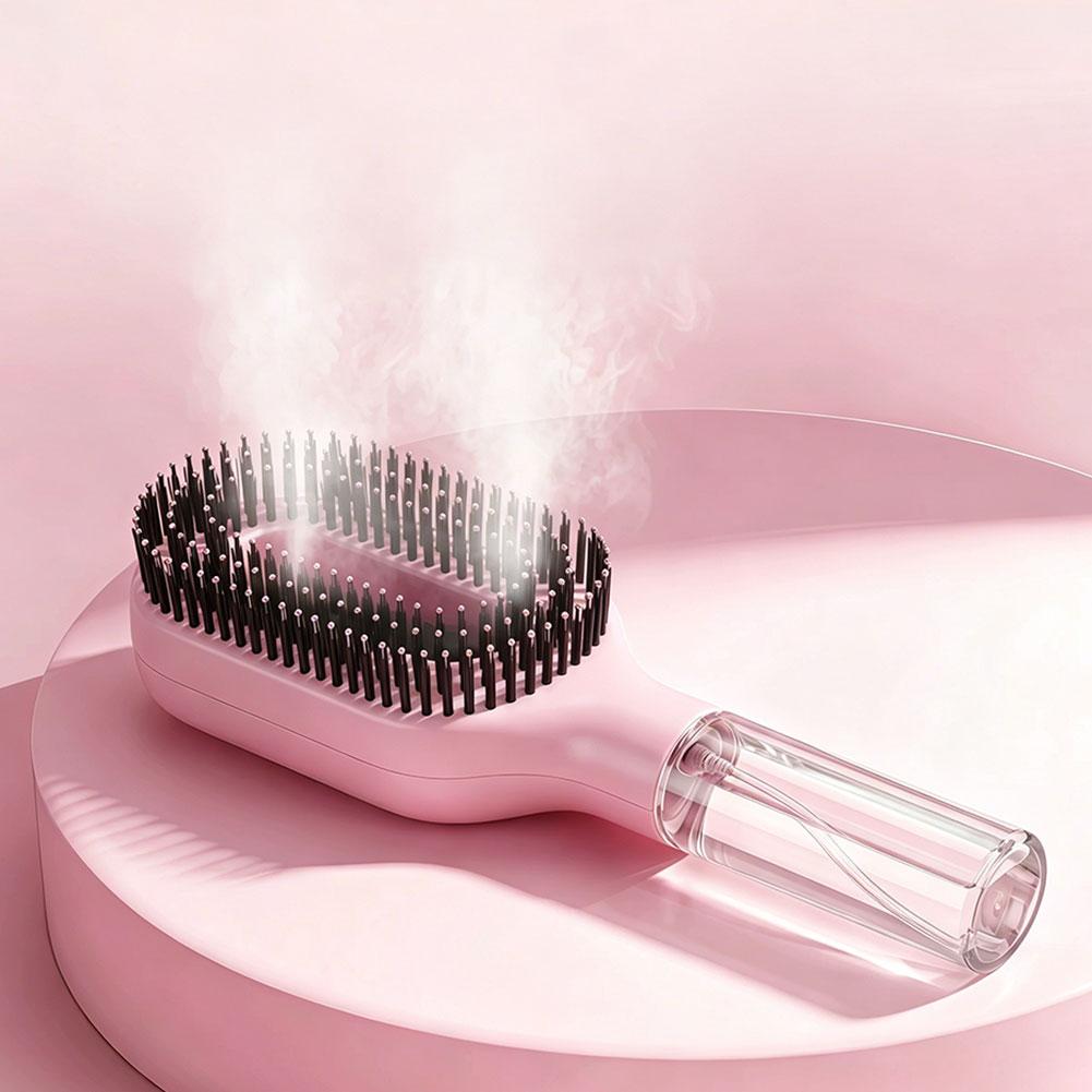 2 in 1 Spray Hair Brush Detang - Oil Mister Spray Bottle review and price