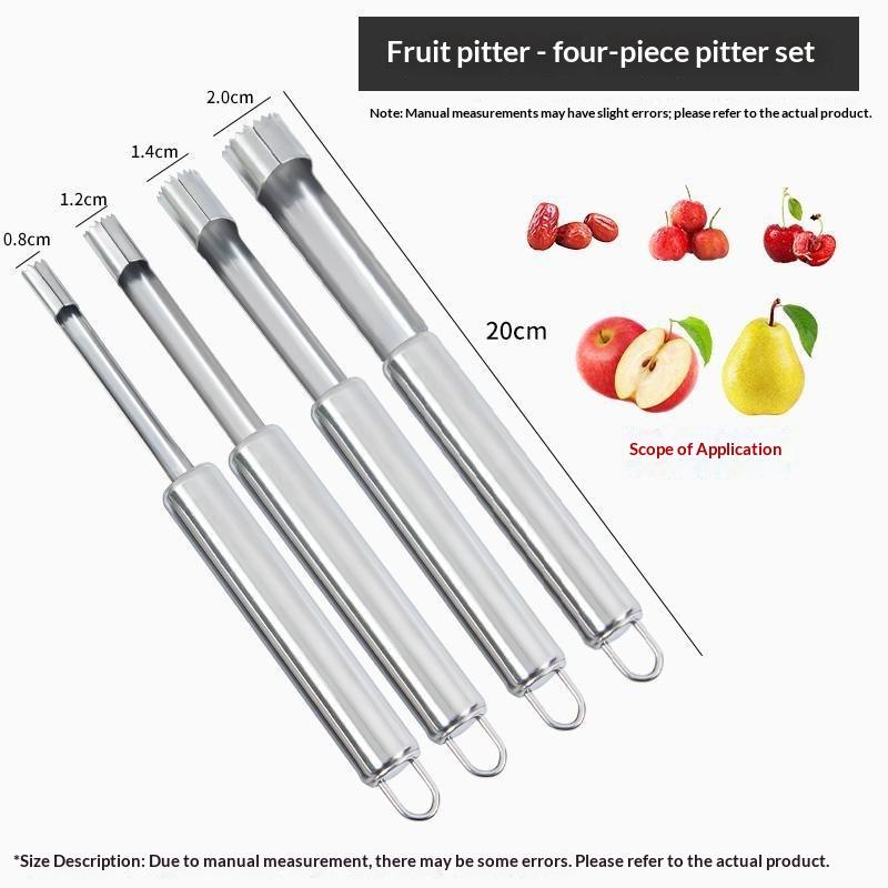 4pcs Fruit Core Remover Cutter - Kitchen Gadgets Tools review and price