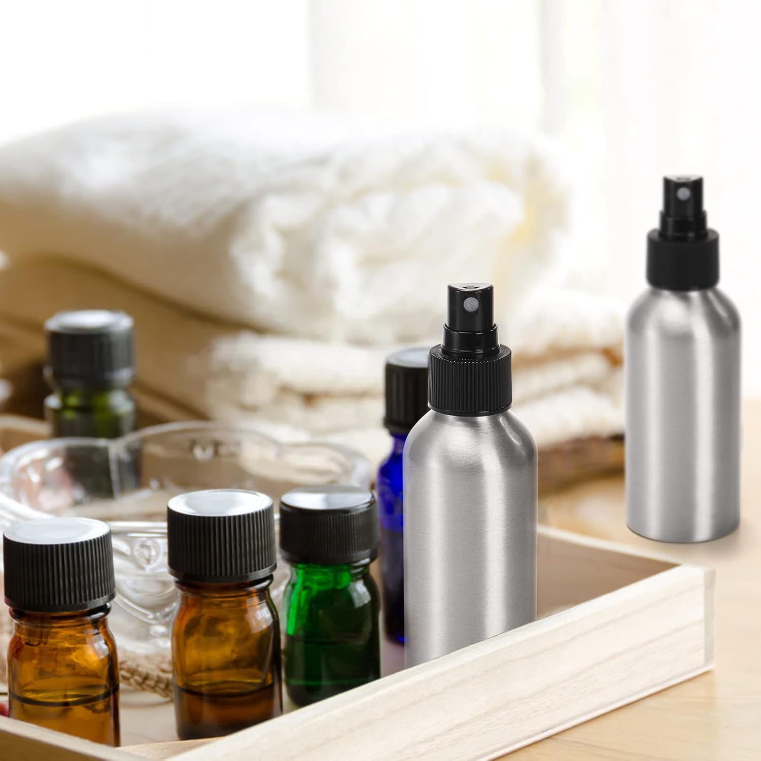 1Pack 30/120ml Aluminum Empty  - Oil Mister Spray Bottle review and price