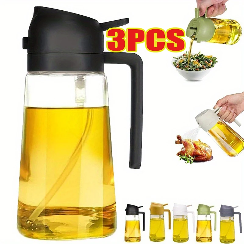 Oil Spray 2-in-1 Plastic House - Oil Mister Spray Bottle review and price