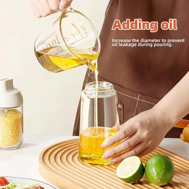 Oil Spray 2-in-1 Plastic House - Oil Mister Spray Bottle review and price