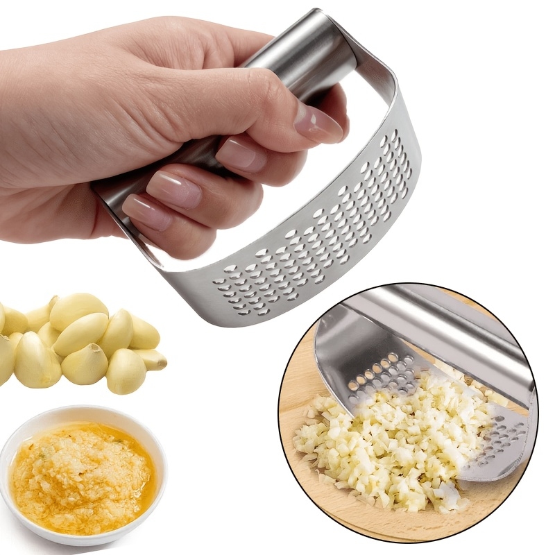 Stainless Steel Ring Manual Ga - Manual Garlic Press review and price