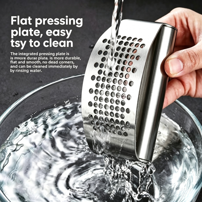 Stainless Steel Ring Manual Ga - Manual Garlic Press review and price
