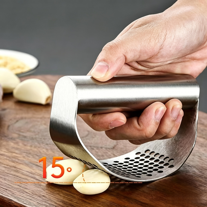 Stainless Steel Ring Manual Ga - Manual Garlic Press review and price