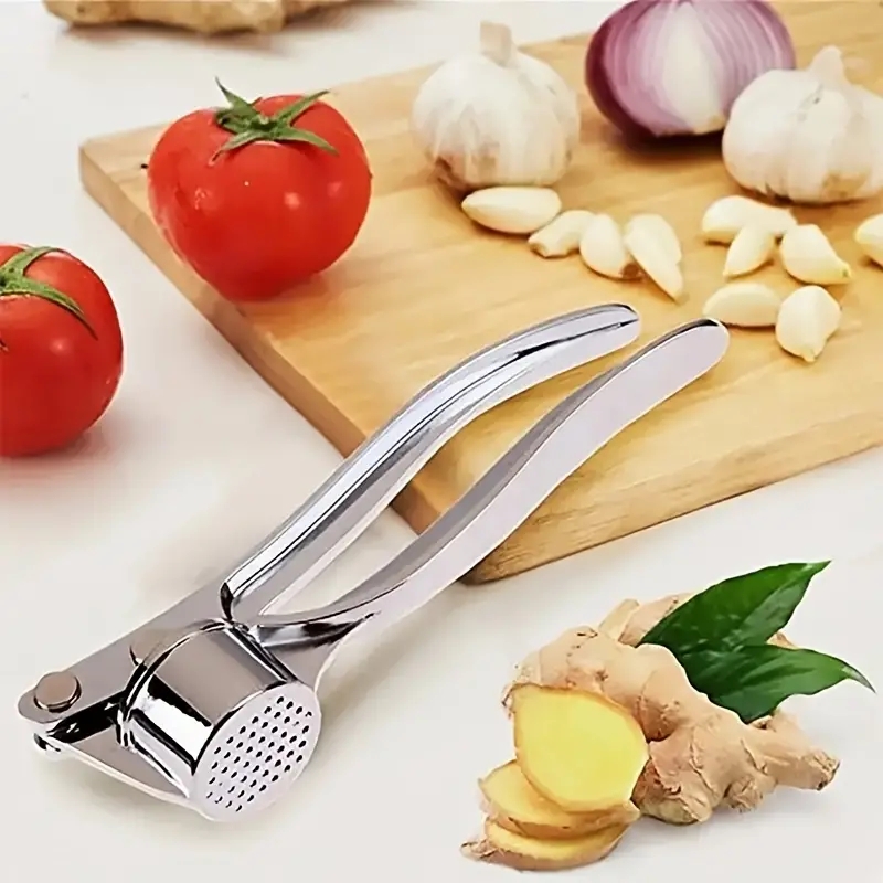 1pc Alloy Manual Garlic Press, - Manual Garlic Press review and price