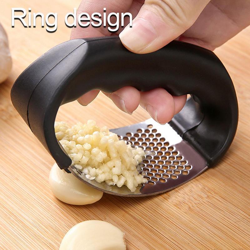 Stainless Steel Garlic Press C - Manual Garlic Press review and price