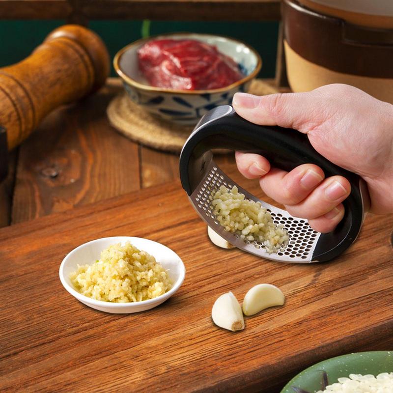 Stainless Steel Garlic Press C - Manual Garlic Press review and price