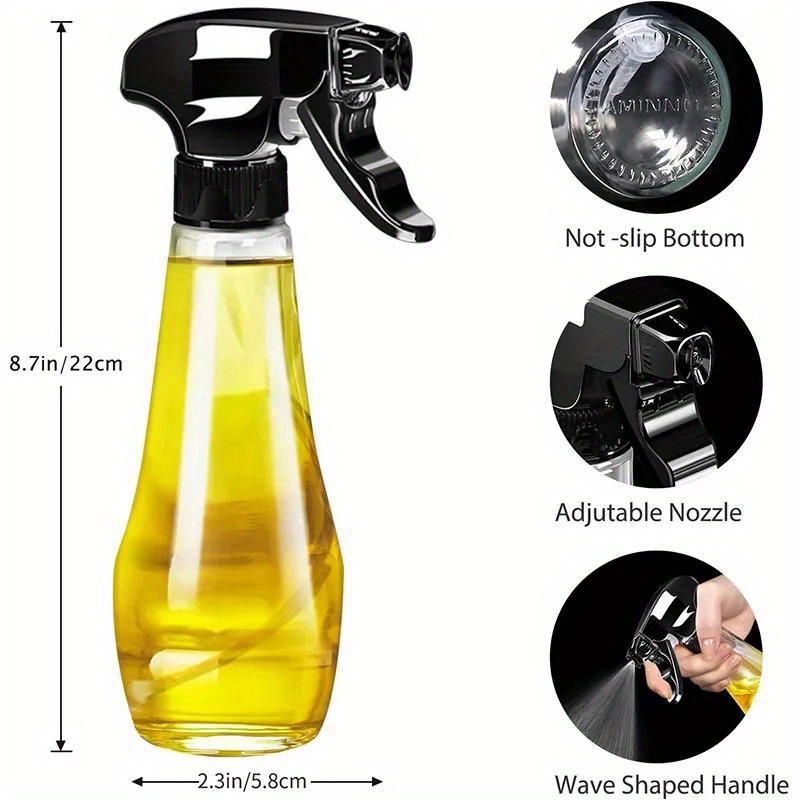 1pc New Oil Sprayer 200ML Glas - Oil Mister Spray Bottle review and price