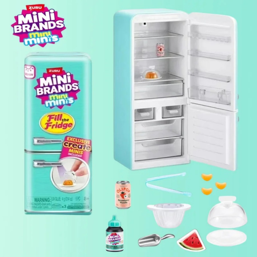 ZURU 5 Surprise Mini Fridge Ba - Kitchen Gadgets Aliexpress review and price