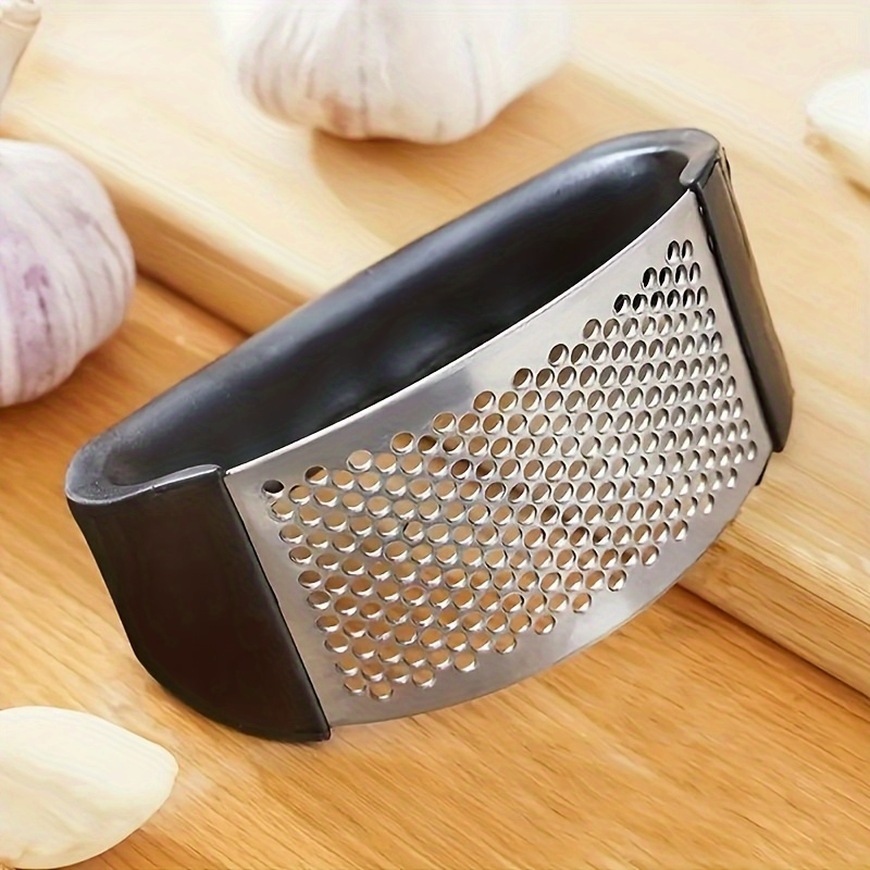 1 Stainless Steel Garlic Press - Manual Garlic Press review and price
